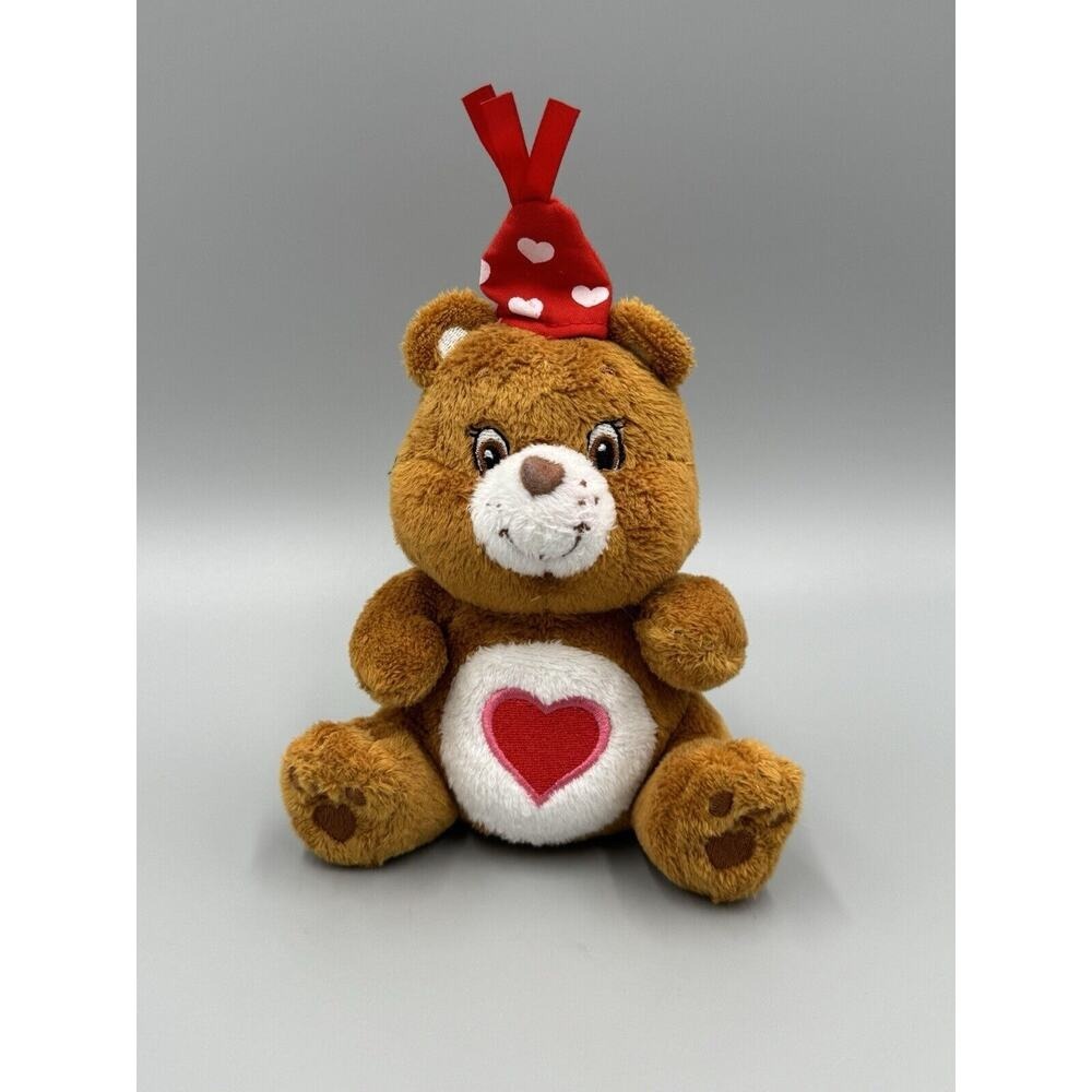 Care Bears Tender Heart Birthday Bear Small Plush 5" Stuffed Animal